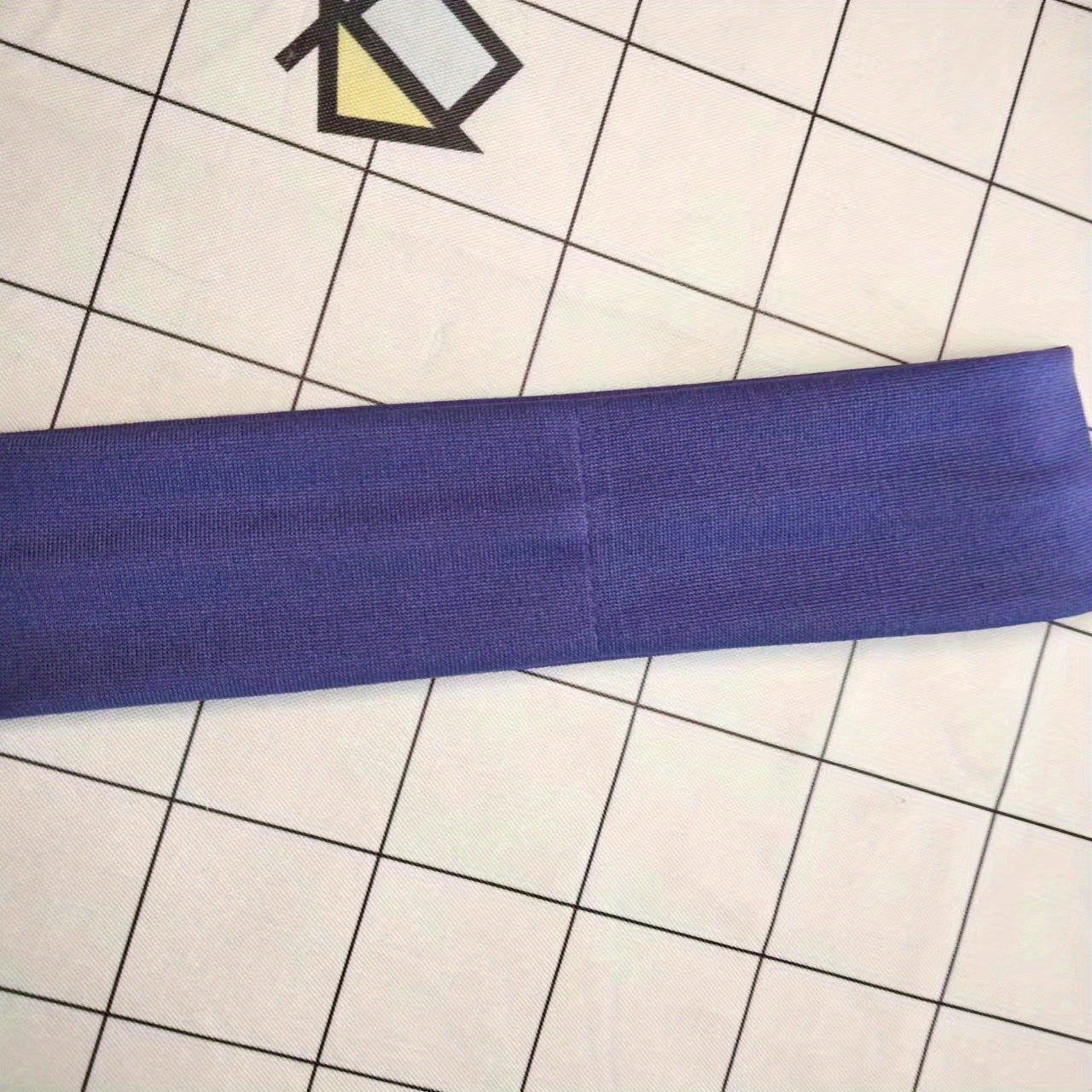 Solid Color Elastic Sporty Hair Band Sweatband