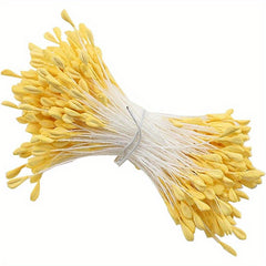 700pcs Double Headed Pipe Cleaner Stamens with Pearl Heads for Crafts