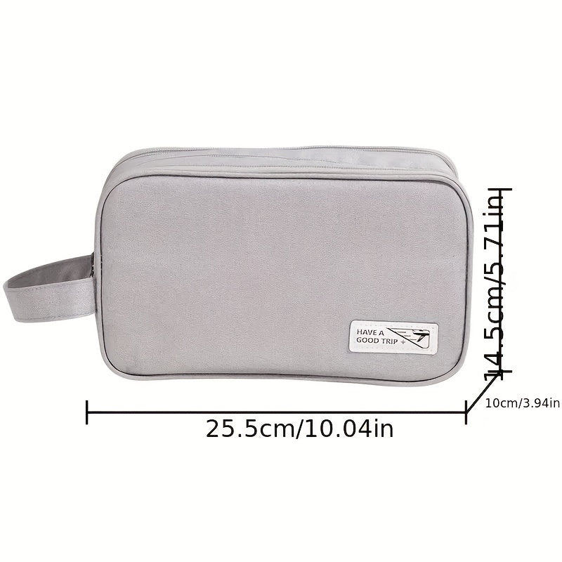 Portable Wet Dry Toiletry Bag Travel Cosmetics Storage Waterproof Makeup Bag