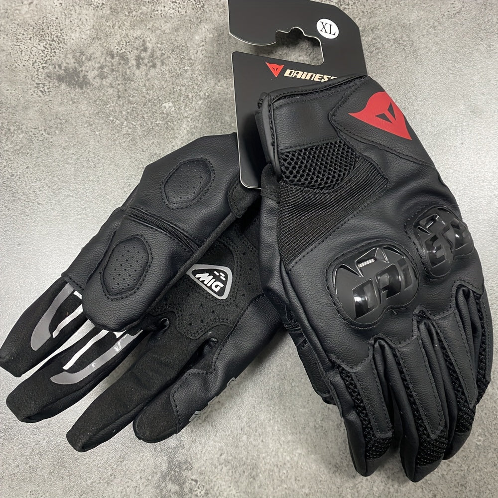 Full Finger Motorcycle Racing Gloves Breathable Anti Drop
