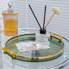 Acrylic Tray Stylish Versatile Tray for Dessert Snack Fruit Cake Salad Bread