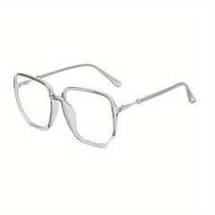 Large Square Clear Lens Glasses Retro Jelly Spectacles Frame Glasses