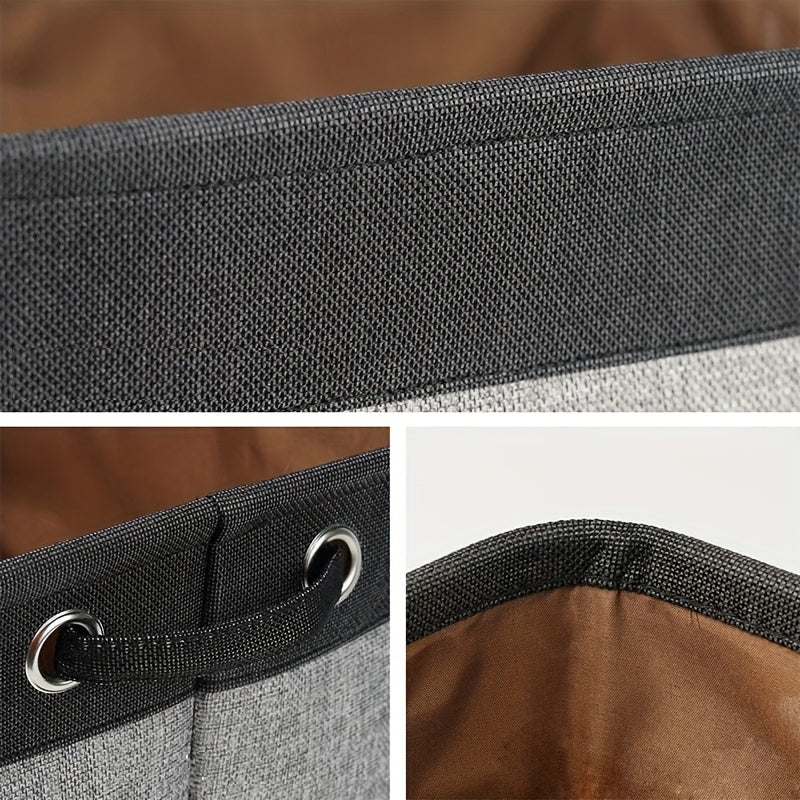 Foldable Fabric Storage Basket for Home