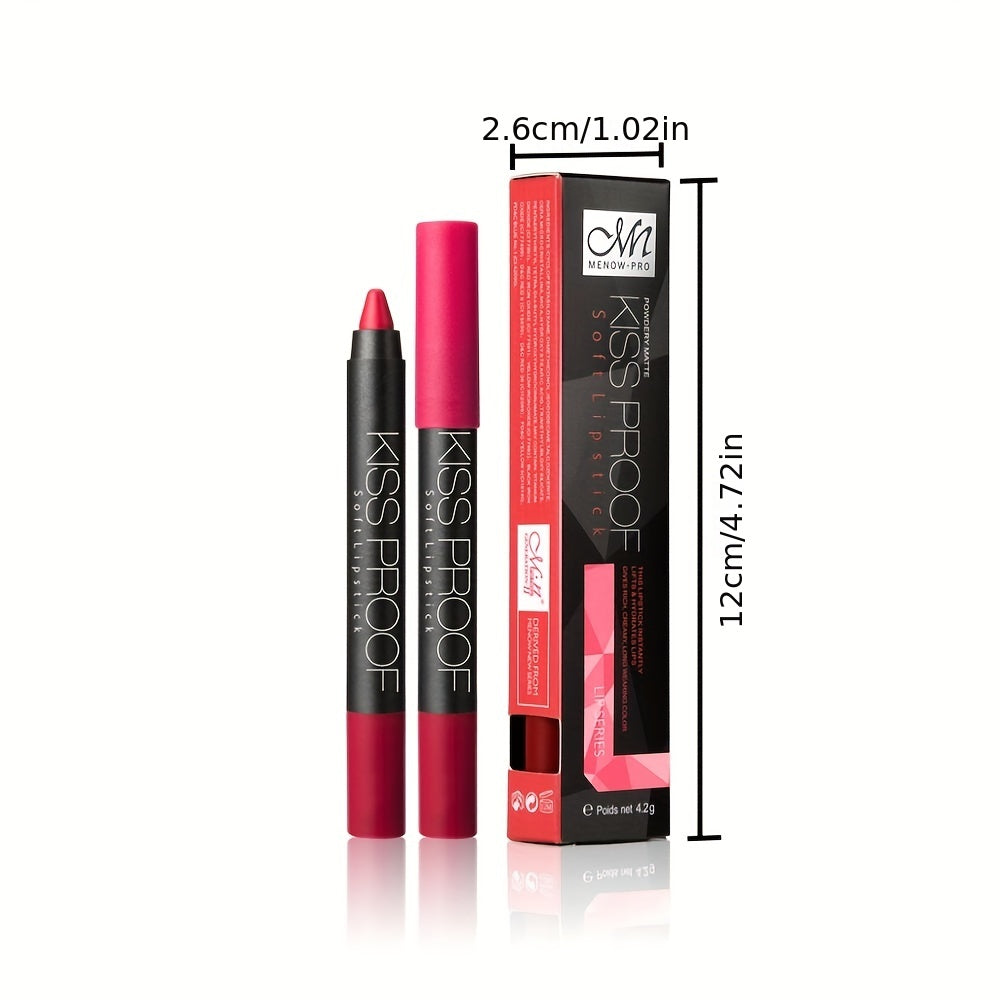 Lip Liner Lipstick Pencil 17 Colors Matte Finish Waterproof