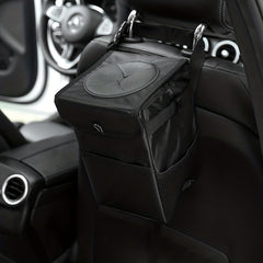 Car Trash Bin Hanging Garbage Can Storage Box Organizer Waterproof