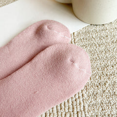 6 Pairs Plush Lined Socks - Cozy & Stylish Letter Pattern Women's Stockings