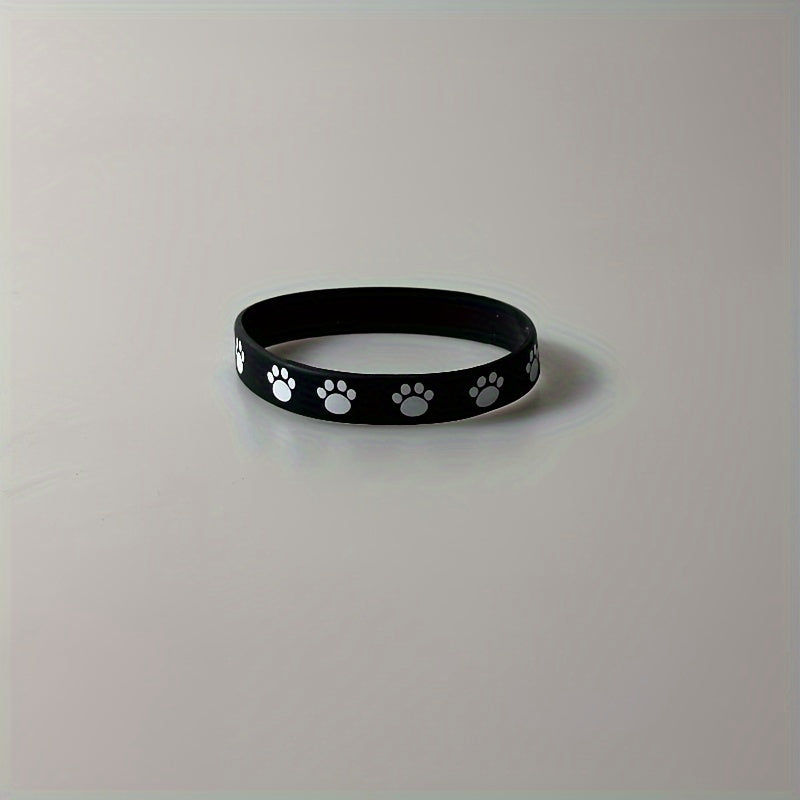 Animal Care Party Rubber Bracelet Cat Claw Silicone Bracelet