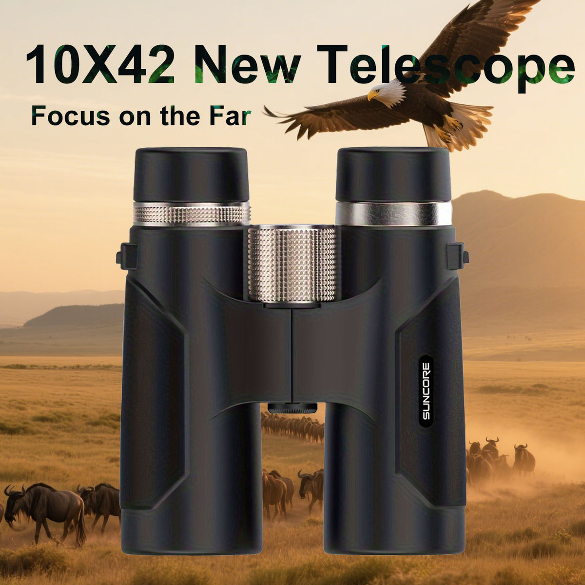 10x42 HD Professional Binoculars for Adults