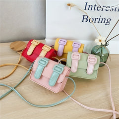 Kids Macaroon Crossbody Bag Travel Messenger Bag