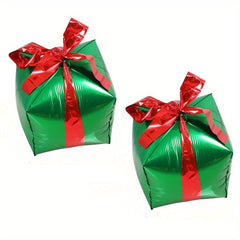 2pcs 22 inch Christmas Gift Boxes Balloon Party Decoration