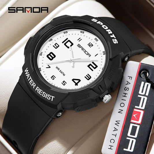 Sanda Pointer Watch - Luminous Quartz Student Watch