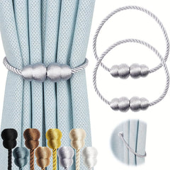 2pcs Magnetic Curtain Tieback Modern Curtain Holdback