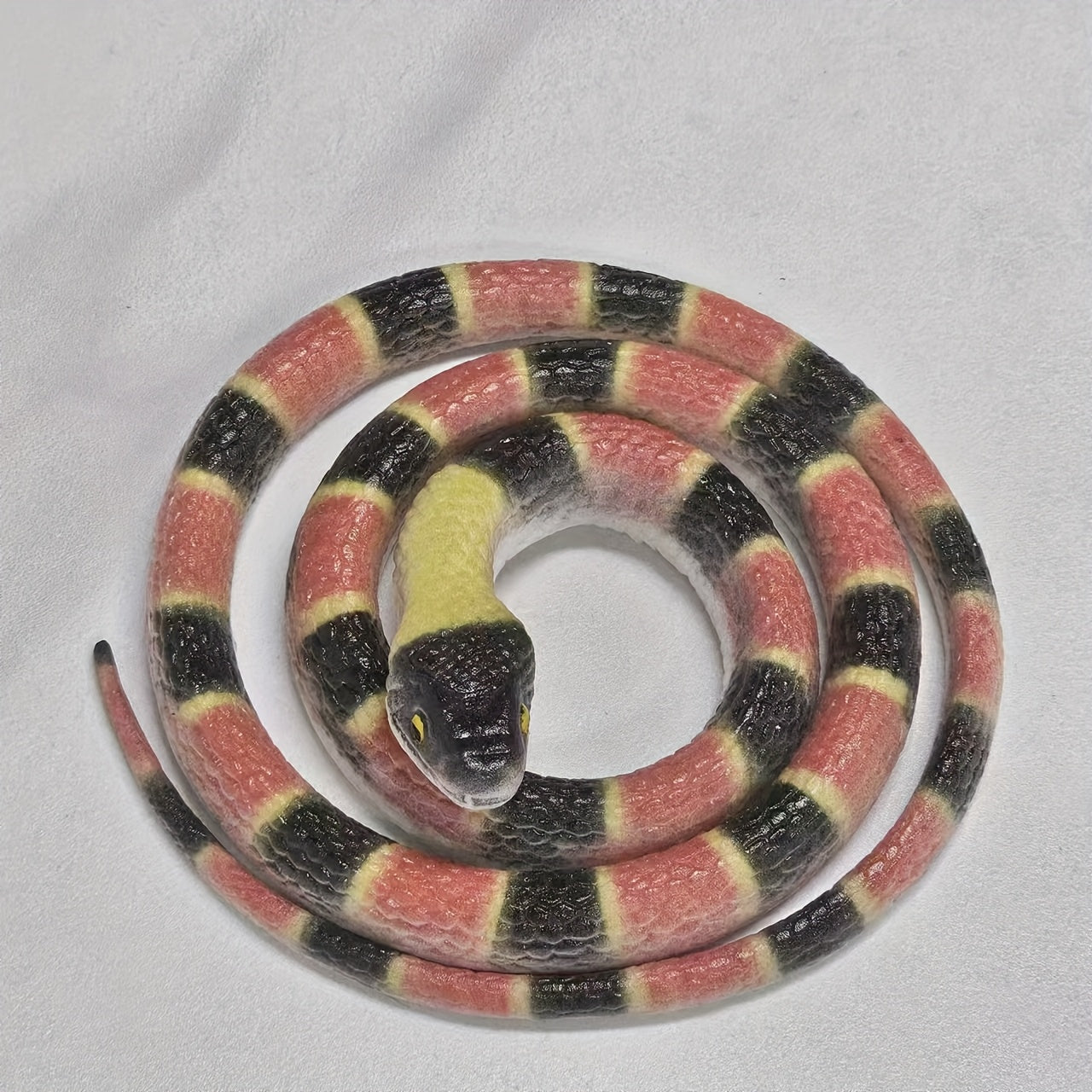 Realistic Soft Rubber Snake for Pranks Halloween Costumes Reptile Enthusiasts