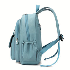 Women's Nylon Backpack: Spacious & Lightweight, Adjustable Straps