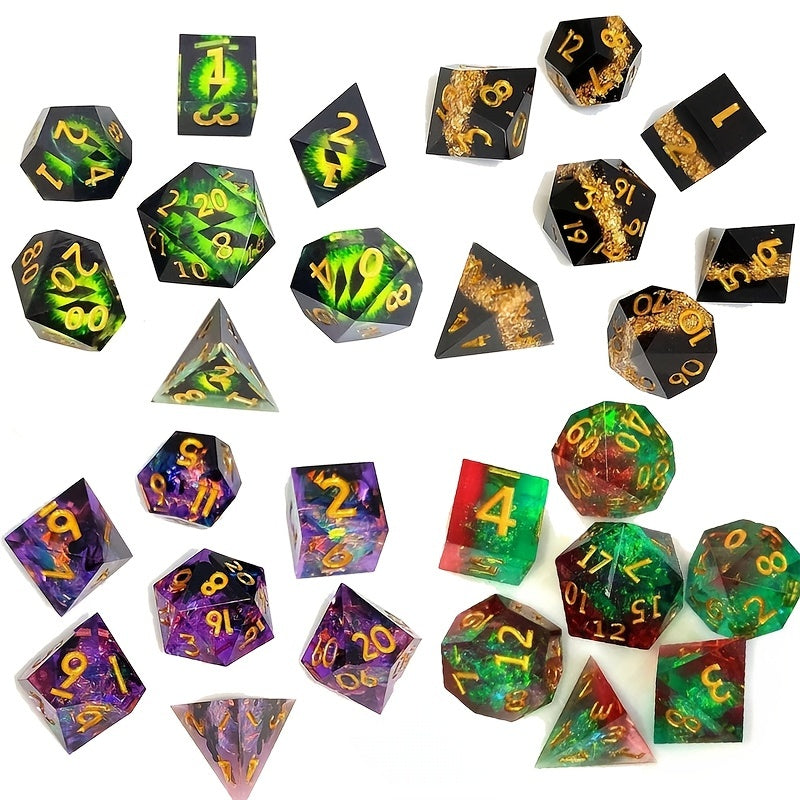 Silicone Dice Making Mold Alphanumeric Resin Dice Molds DIY Mold Kit