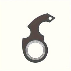1pc Fingertip Spinning Unzip Keychain Fidget Spinner Anti Anxiety Toy