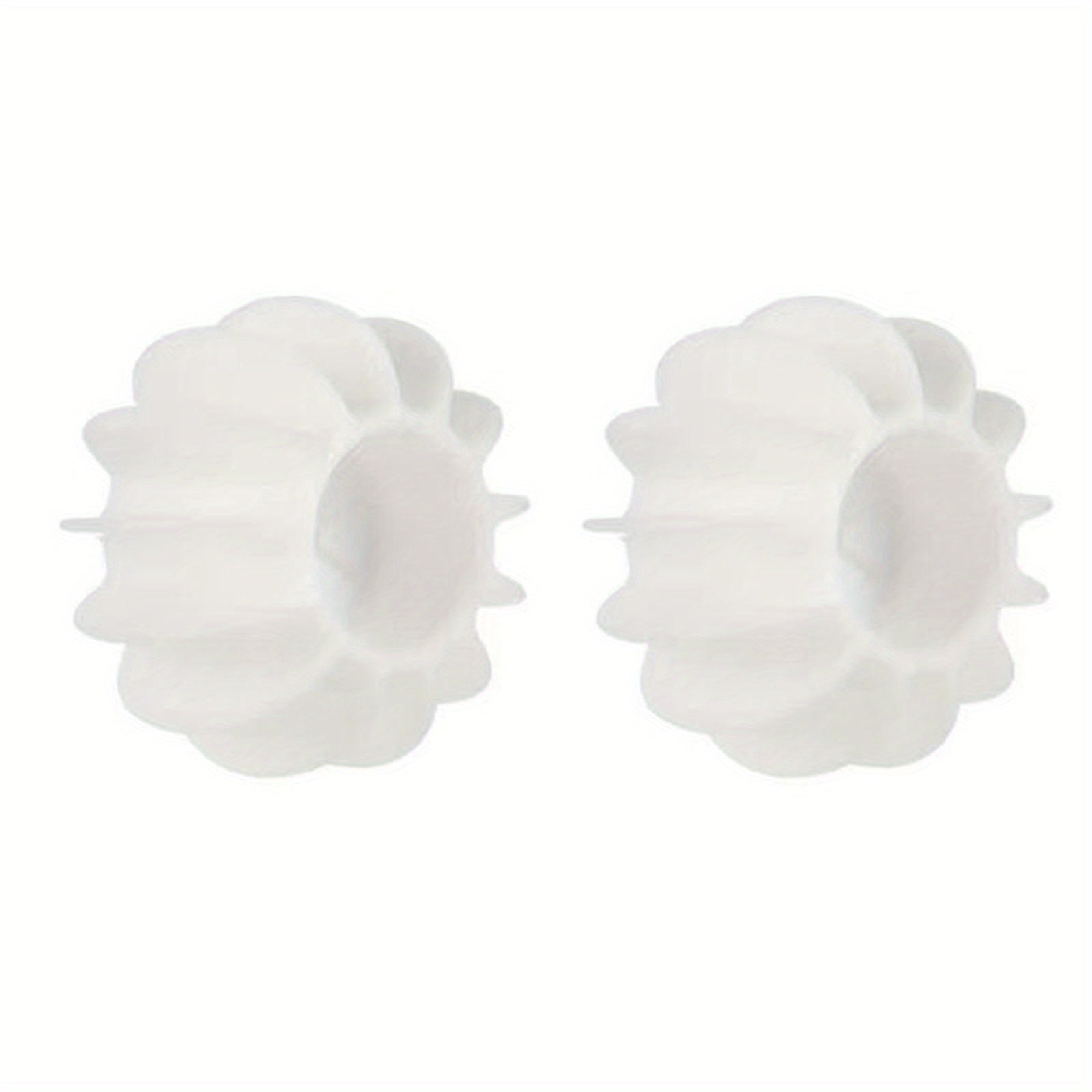 2pcs Silicone Laundry Balls Clothes & Pet Hair Removal