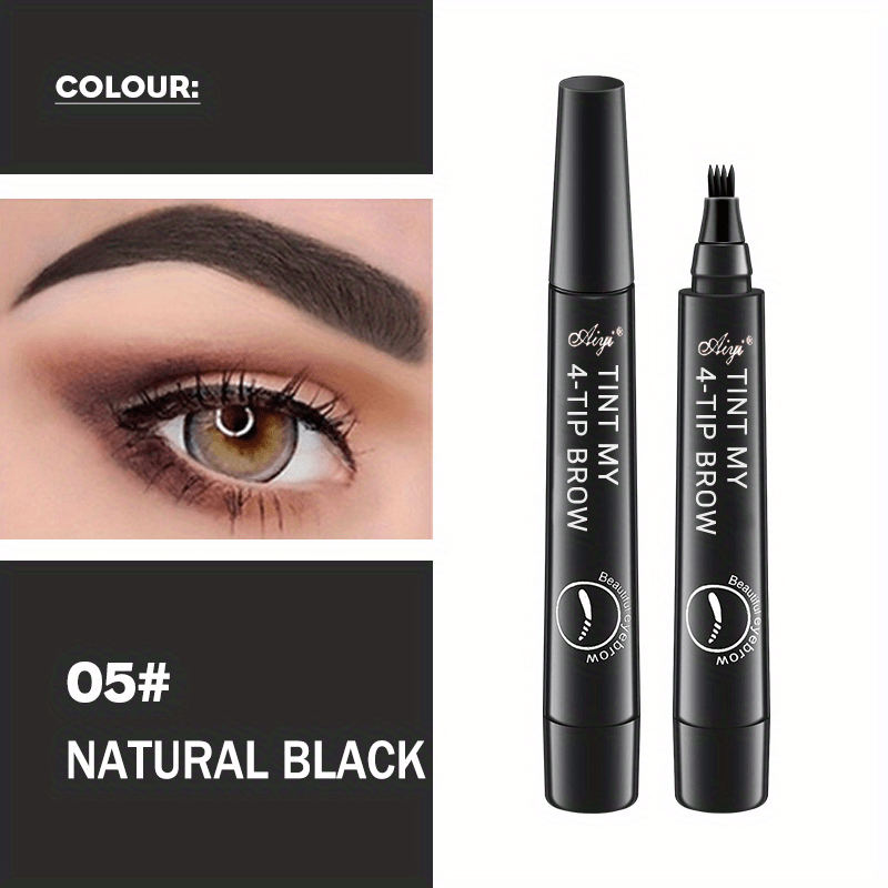 Waterproof Four Point Eyebrow Pencil Long Lasting