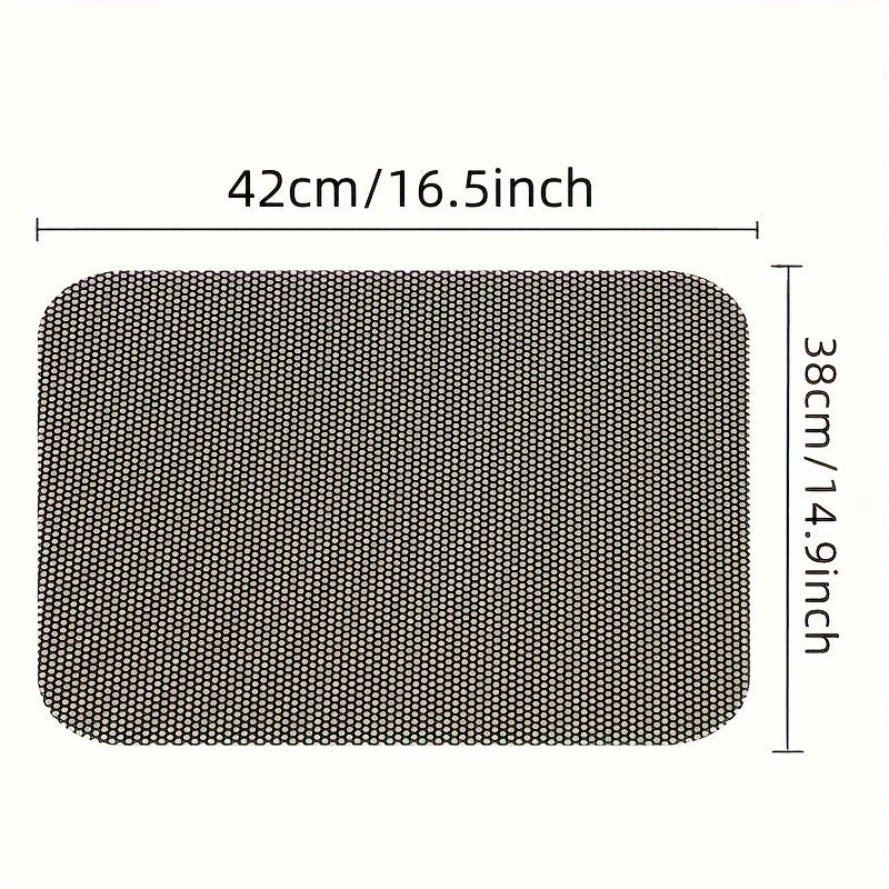 2pcs Car Side Window Sunshades Static Cling Films Stickers Sun Shade UV Rays