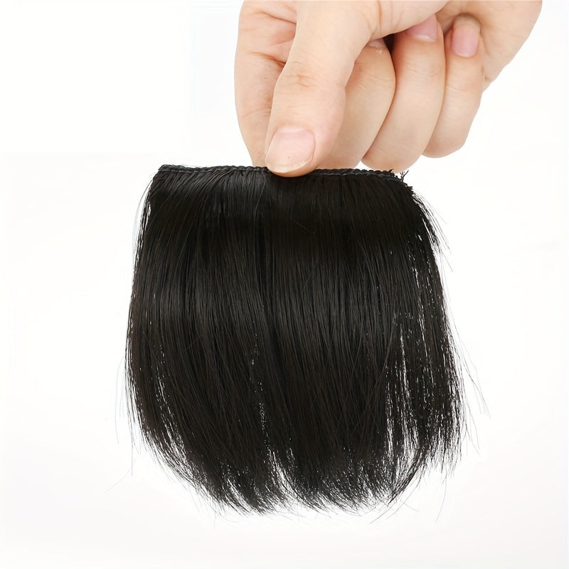 Women's Straight Hair Extension - Invisible Patch Clip