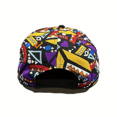 MDIV Graffiti Print Snapback Hat Adjustable Dad Cap