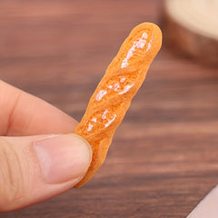 Mini Baguette Scene Decoration for Dollhouse Simulation