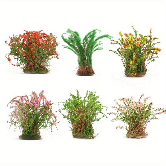 1 57inch Mini Craft Artificial Bush Flower Fairy Garden Home Houses Decoration