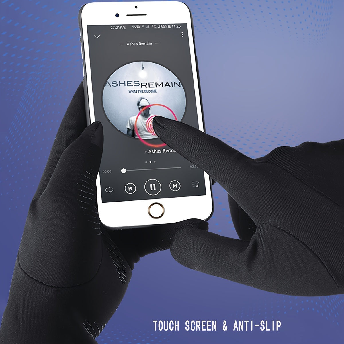 Cycling Ski Gloves Cold Weather Thermal Touch Screen Gloves