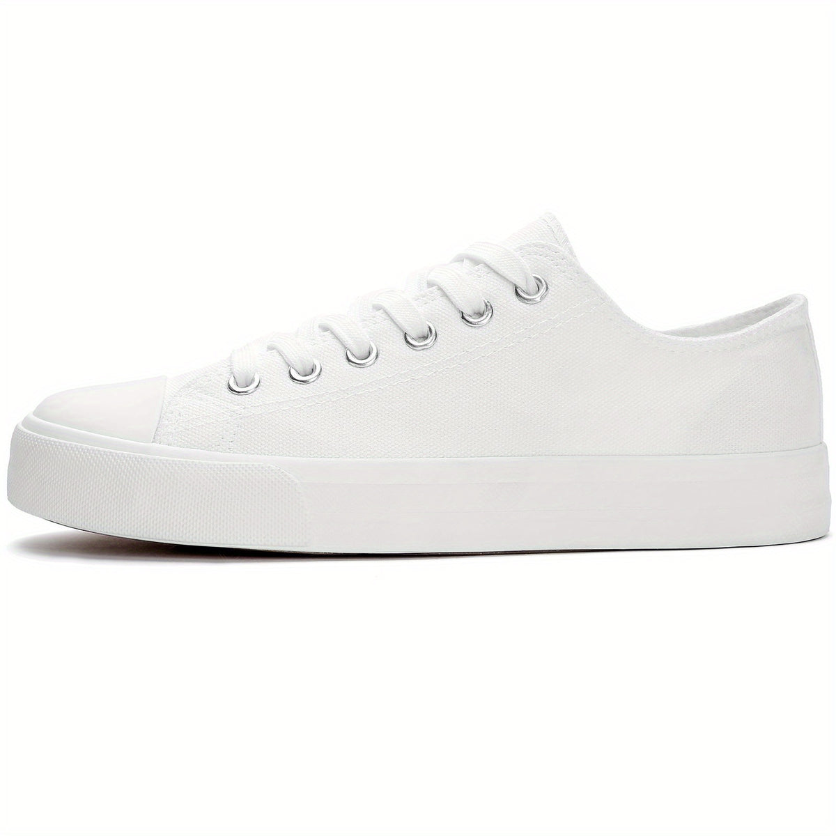 Women's Lace Up Canvas Sneakers Low Top Walking Shoes