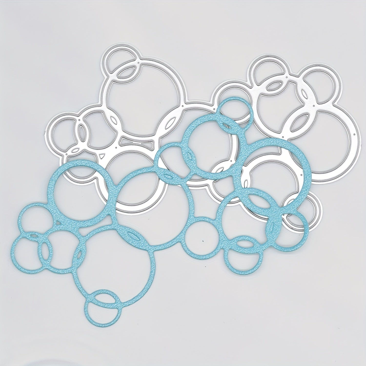 Bubble Circle Shape Metal Cutting Dies for Scrapbook Paper Craft Stencils