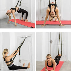 Adjustable Yoga Stretching Strap Leg Back Assist Trainer for Ballet Dance