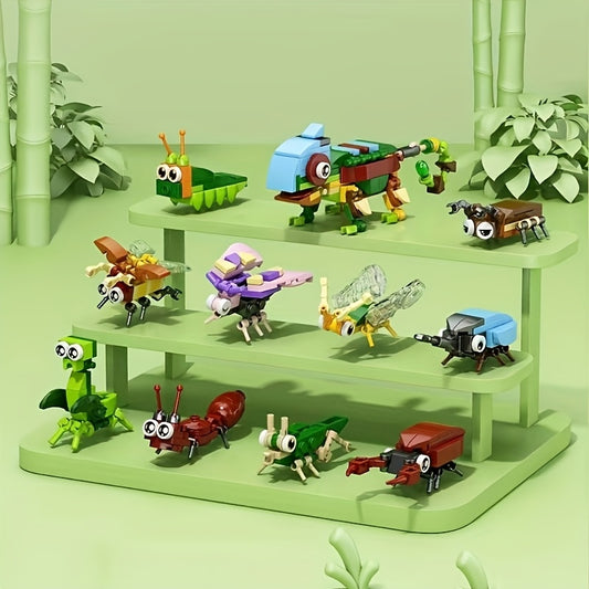 Insect Series Micro Blocks Toy Model Assembly Construction Desktop Gift