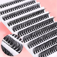 200pcs DIY Lash Extension Kit for Professional Looking Lashes