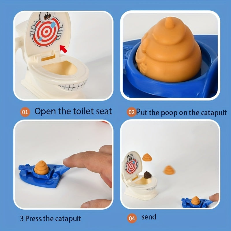 Poop Shooting Game Fun Toy for Children and Adults
