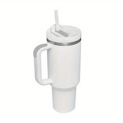 40oz Stainless Steel Water Bottle Insulated with Handle & Straw Lid