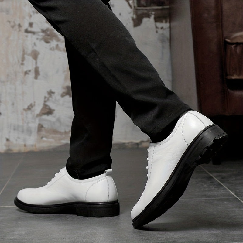 Men's British Leather Oxford Shoes Wedding Business