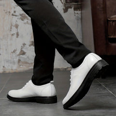 Men's British Leather Oxford Shoes Wedding Business