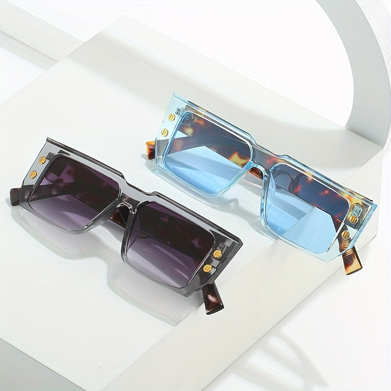 Men's Retro Square Sunglasses