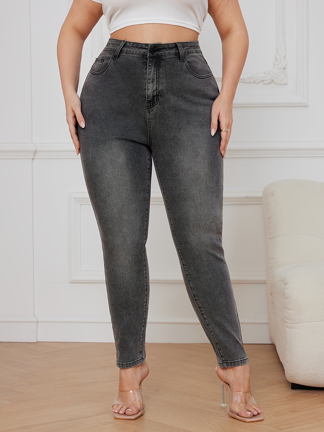  Casual High Stretch Jeans