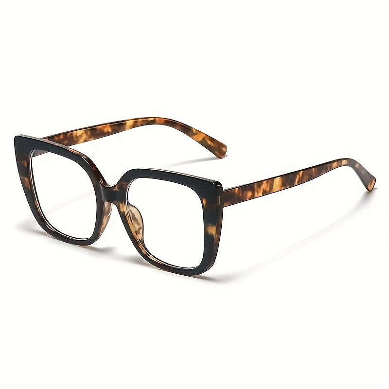 Light Blocking Glasses Oversized Glasses Style Frame Tortoise Shell