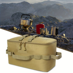 Outdoor Camping Picnic Tableware Storage Bag Durable Handbag