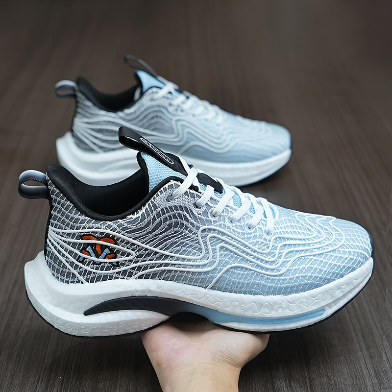 Marathon Shock Absorption Running Shoes Soft Sole Breathable Mesh Sneakers
