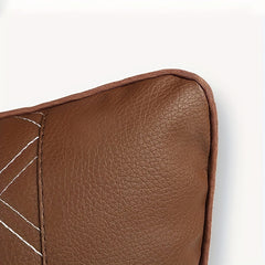 Car Seat Neck Protection Pillow Faux Leather Headrests