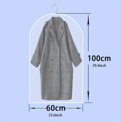 Transparent Clothing Dustproof Bag Portable Washable Storage Bag