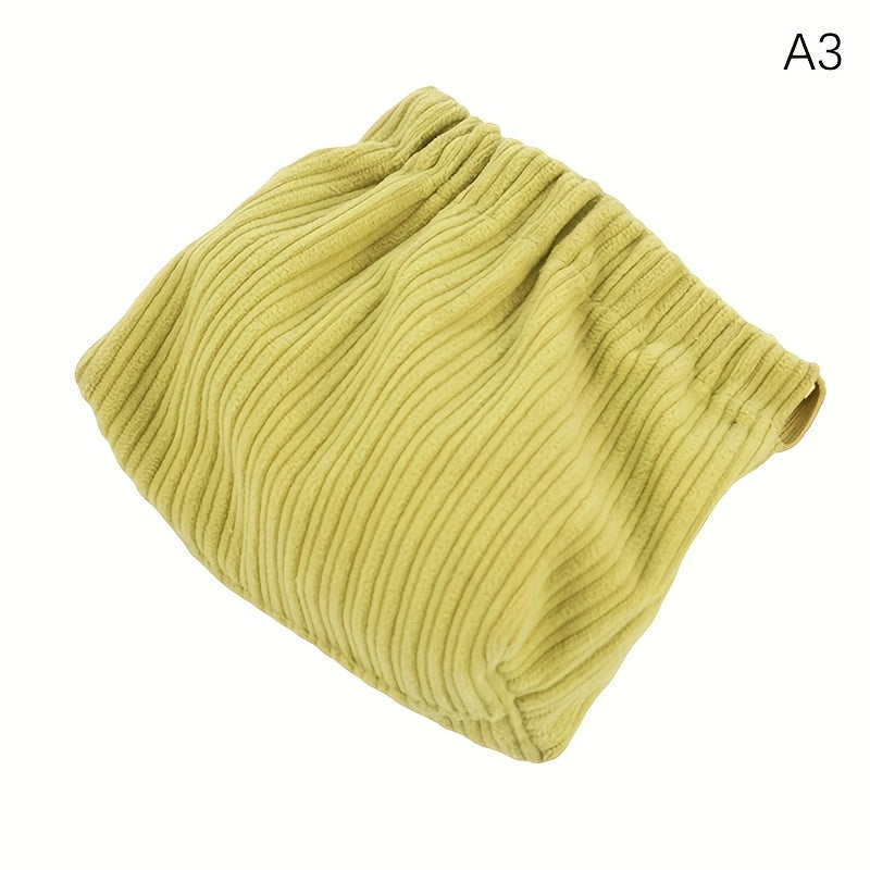 Corduroy Beauty Case Makeup Organizer Travel Toiletry Bag