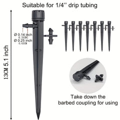 Adjustable Dripper Spray Head for Gardening Watering Fruit Tree Irrigation