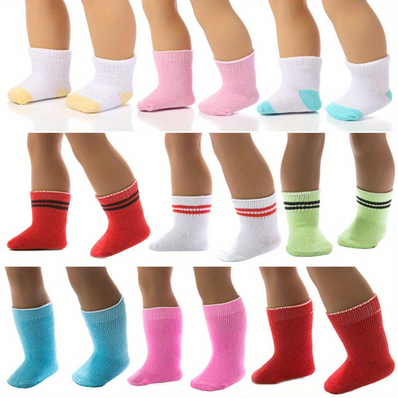 Doll Socks for 40-64-45 Reborn Dolls - Doll Clothing Accessories