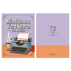 Large Print Word Puzzles Brain Games for Adults