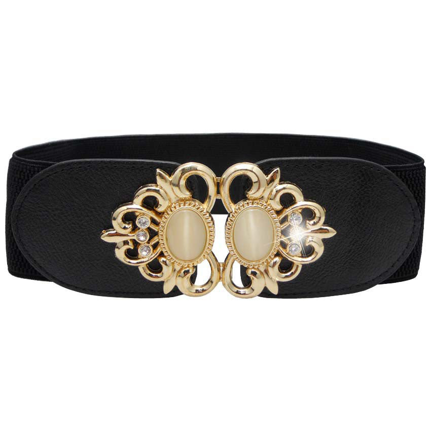Rhinestone Waist Belt Wide Wrap Cinch Corset Wide Belt For Women