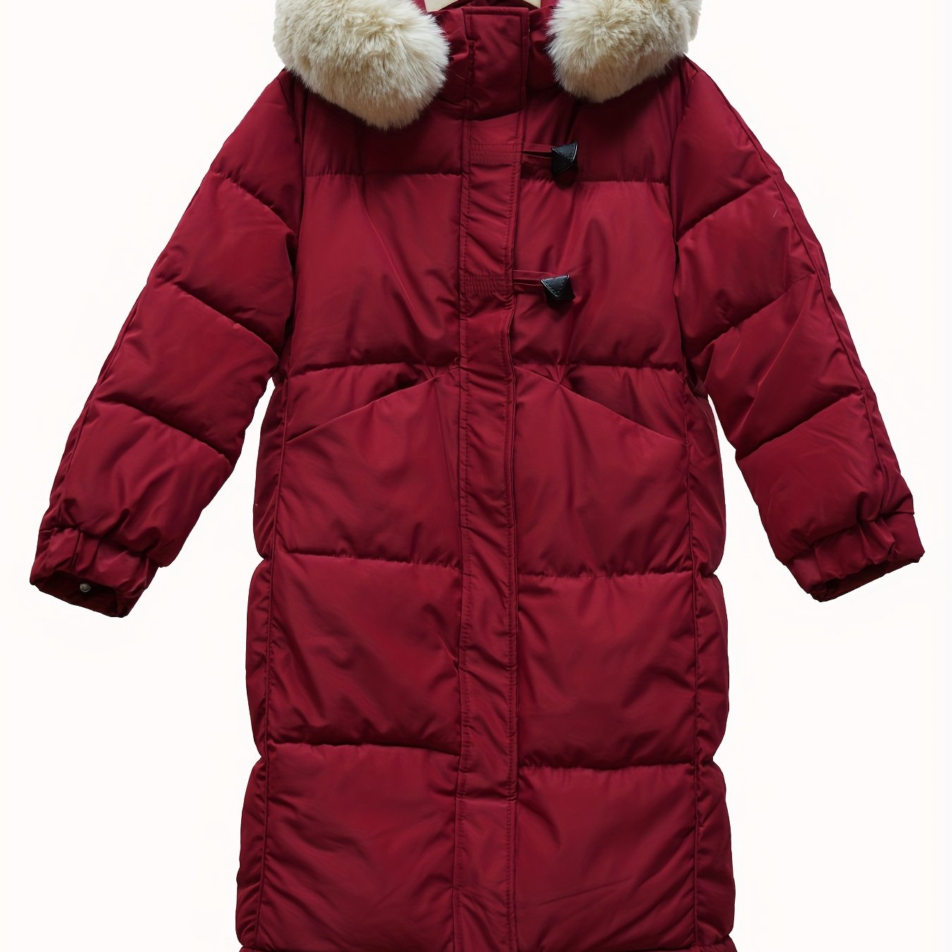 Over the Knee Puffer Jacket for Winter